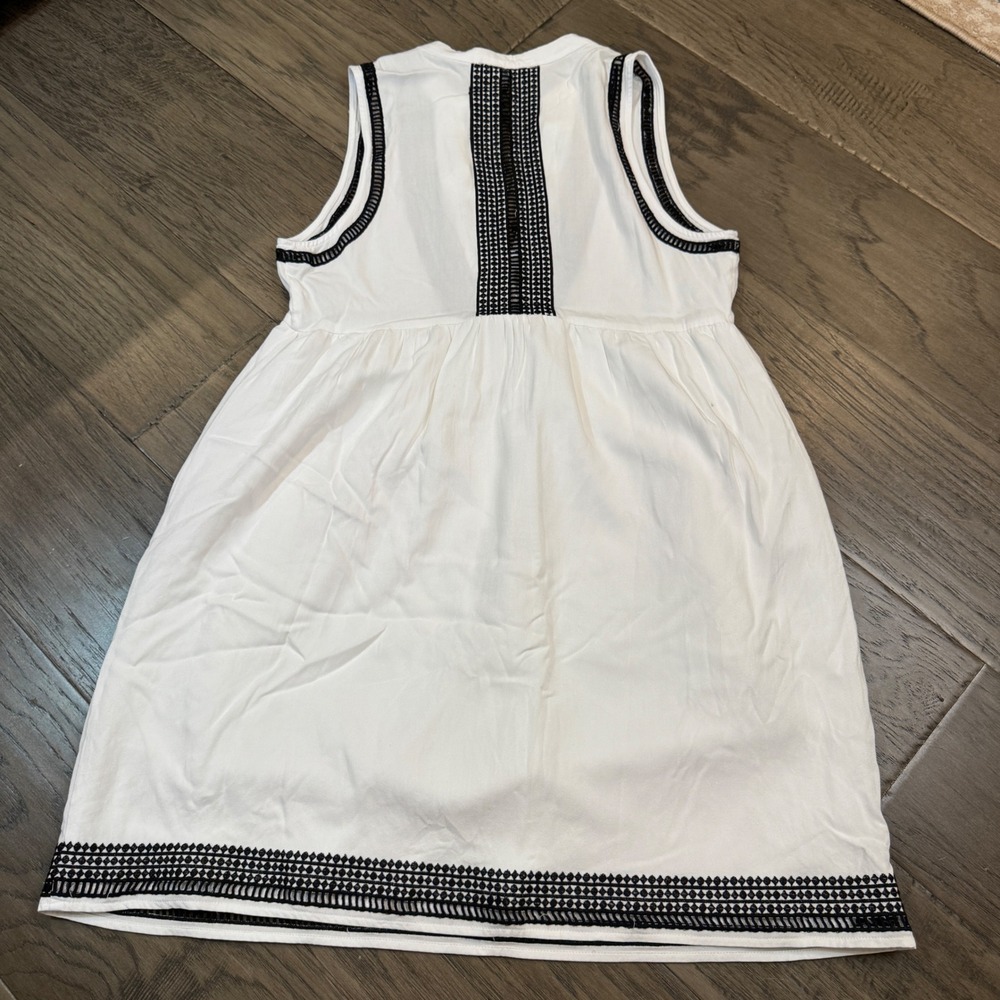 BB Dakota White Dress Sleeveless Casual Summer Dress with Pockets - Size - Picture 9 of 9